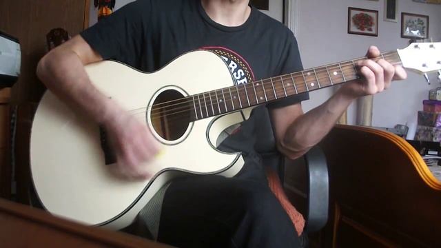 Кино спокойная ночь (Washburn Ea20) Cover