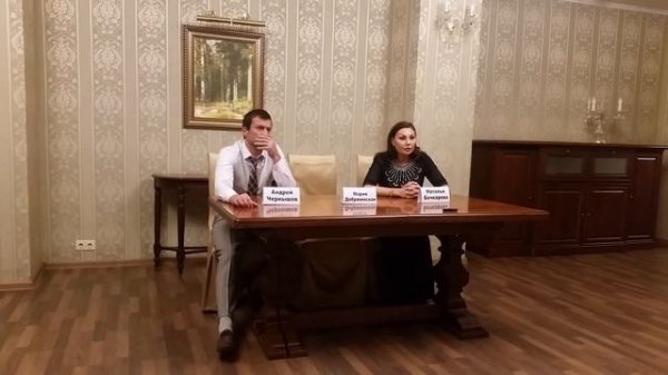 Пресс-конференция Андрей Чернышов и Наталья Бочкарева в Кемерово Mnogozvezd