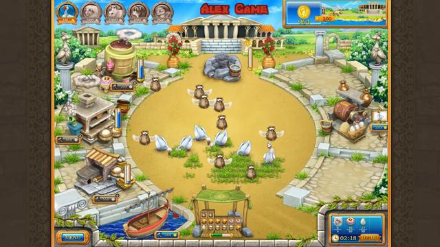 Farm Frenzy Ancient Rome Chapter 1-14 only GOLD Веселая ферма Древний Рим Глава 1-14 Золото смотреть онлайн