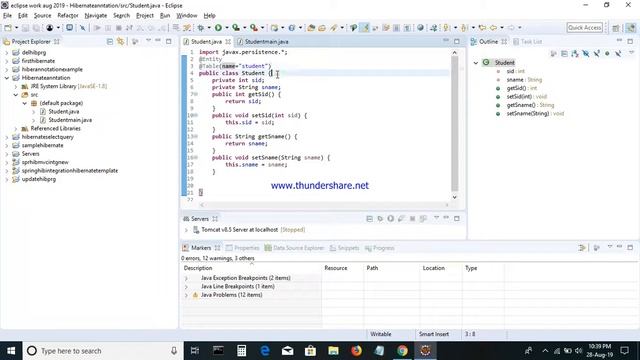 Hibernate insert query example using JPA annotation by M Balasubramanian смотреть онлайн