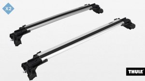 Обзор упор Thule Edge Raised Rail для обычных рейлингов