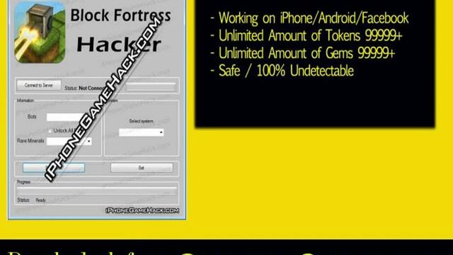 Block Fortress Hack - iPhone, iPod, iPad (no jailbreak) смотреть онлайн