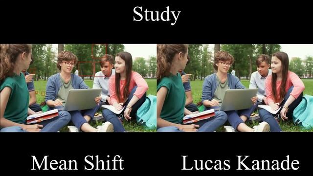 MeanShift vs Lucas Kanade comparision смотреть онлайн