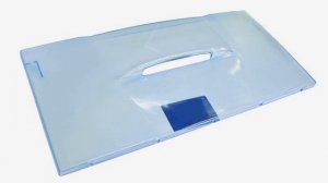 Панель ящика морозилки холодильника Бирюса-132,134, 129, 130, 131, 133, 146, 148 широкая 47,8x23,4м