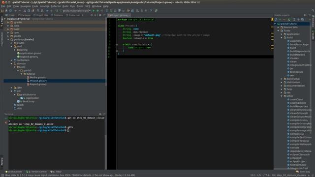 intro to grails 3 Domain classes смотреть онлайн