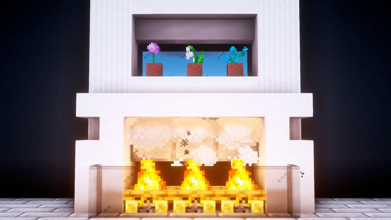 ХАЙ-ТЕК КАМИН В МАЙНКРАФТ! смотреть онлайн