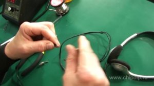 Замена аудио штекера у головных телефонов ...