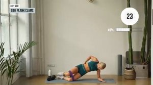 Day 5 #levelup - 30 MIN KILLER BOOTY & ABS Workout - With Weights, No Repeat, Strong Core & Glutes