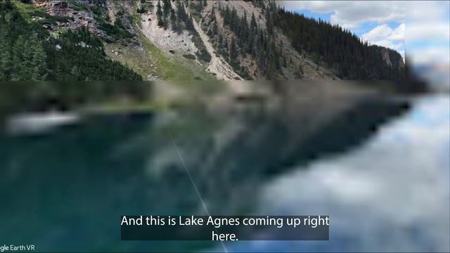 A Quick Tour of Lake Louise, Canada - In VR! смотреть онлайн