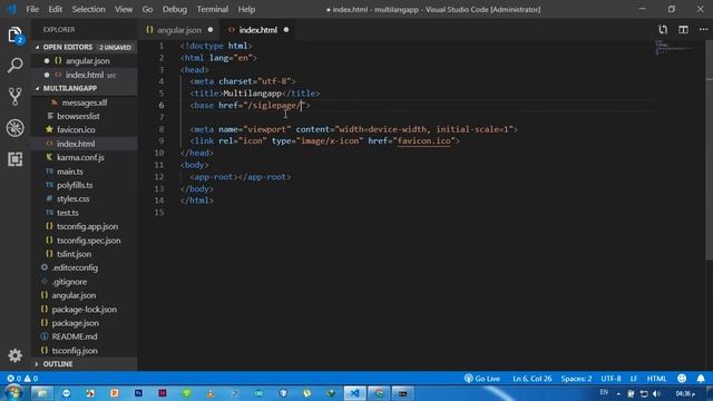 [Arabic] Angular 7 #31- MultiLanguage App смотреть онлайн