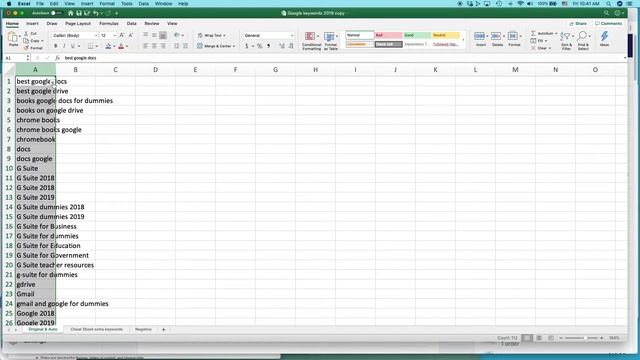 Filter text lists to highlight words in Microsoft Excel (Windows/macOS) смотреть онлайн
