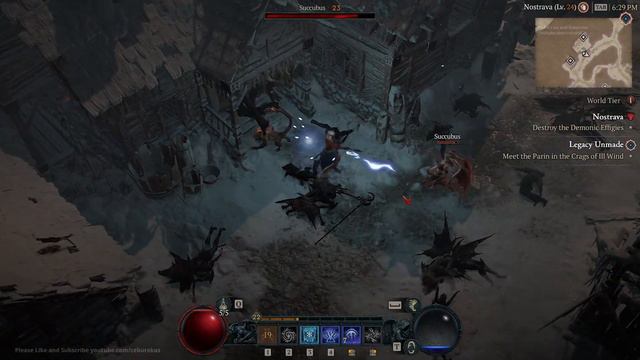 Diablo IV - Nostrava Battle till fire ENDS OST Music смотреть онлайн