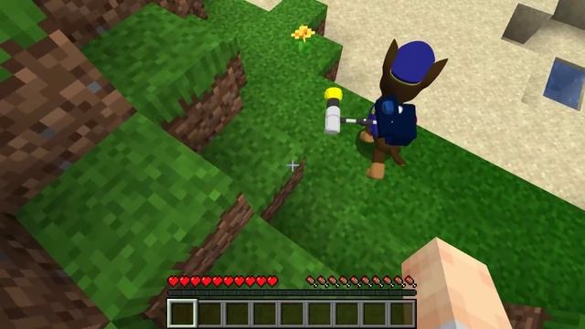 SCARY MOON in MINECRAFT 3:00 AM PAW PATROL VS GIANT WORM смотреть онлайн