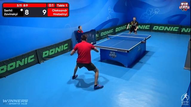 09:00 Serhii Zavinskyi 0-3 Oleksandr Hrebelnyi West 1 WIN CUP 10.03.2023 | TABLE TENNIS WINCUP смотреть онлайн