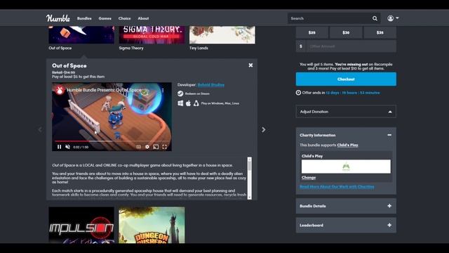 Humble Bundle ~ Springtime Indies Bundle Game Bundle  ~ May 2022 ~ Support Charity Of Your Choice