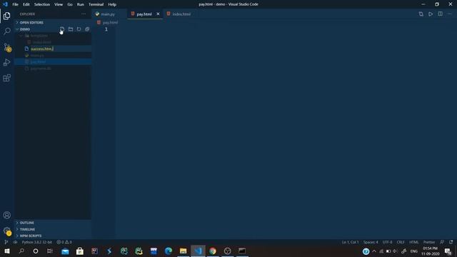 Flask Razorpay integration | How to integrate Razorpay with Flask| Flask + Razorpay | Part-2 смотреть онлайн