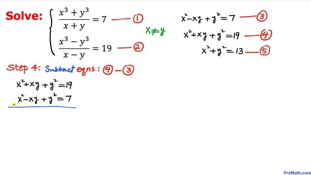 Solve this System of rational Equations | Quick & Easy Explanation смотреть онлайн