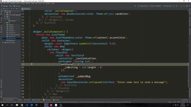 Dart Flutter Chat App Tutorial смотреть онлайн