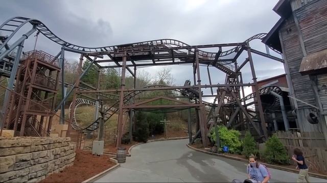 Mystery Mine Testing New Track and Layout - Season Passholder Day 2021 смотреть онлайн