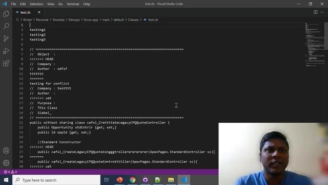 Conflict resolution with the help of GitHub Desktop #Devops смотреть онлайн