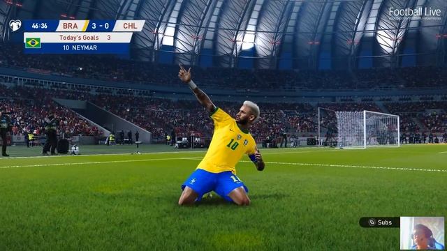 PES 2021 - BRAZIL vs CHILE Neymar 2 Free Kick Goal & Penalty Kick Goal, 5 Goals | Copa America 202 смотреть онлайн
