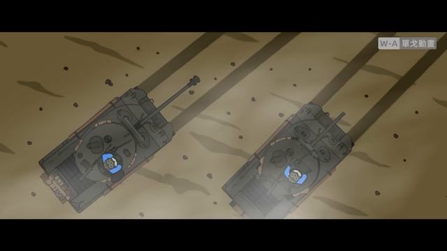 【W-A】Fury Tank Battle Part Ⅰ Stickman Animation смотреть онлайн
