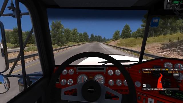 American Truck Simulator Detroit 60 Series engine sounds смотреть онлайн