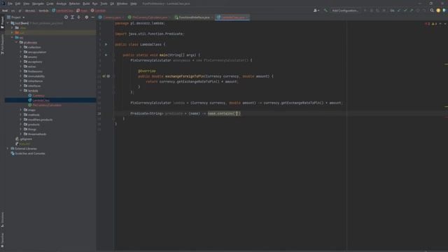 #27 Wyrażenie lambda - Kurs Podstaw Javy смотреть онлайн