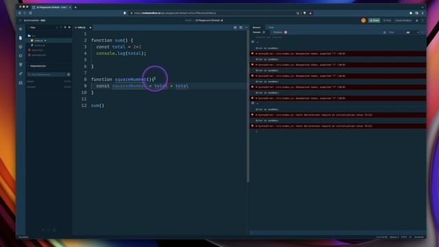 Elementary Javascript: variables, functions, scope смотреть онлайн