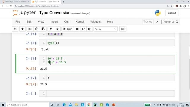 7 Type Conversion in Python смотреть онлайн
