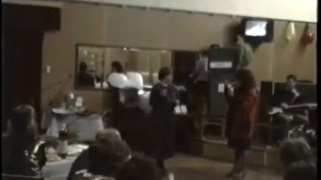 Дом офицеров Ратенов ,вечер для афганцев 1991 год