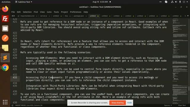 React interview questions in Hindi #9 What are refs used for in React? смотреть онлайн
