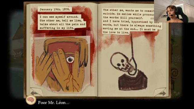 READING THE SECRET BOOK (Fran Bow ep 7) смотреть онлайн