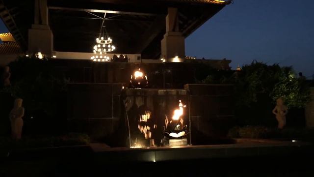 Anantara Dubai The Palm Resort & Spa Lotus fire feature смотреть онлайн