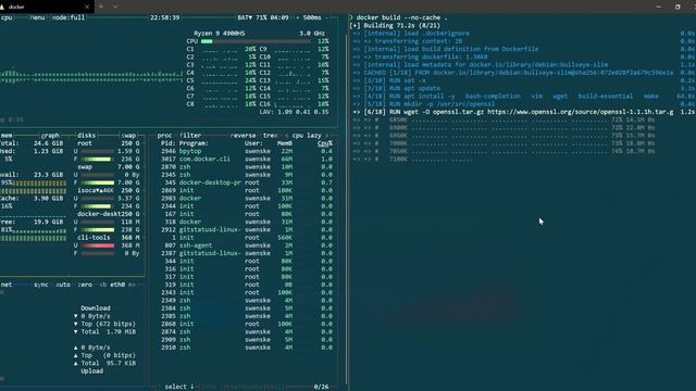 zsh + docker build смотреть онлайн