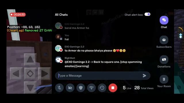Minecraft Join My Survival Smp || 24/7 Java + Bedrock All Version|| Live Stream || смотреть онлайн