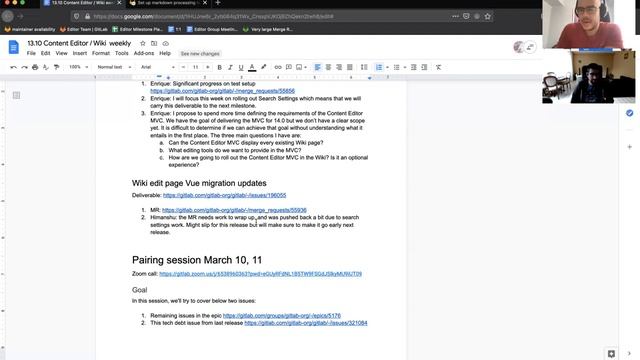 Rich text editor / Wiki edit page Vue weekly catch up смотреть онлайн