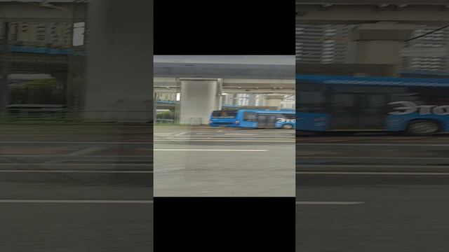 20230729_Москва Сити из окна автобуса смотреть онлайн