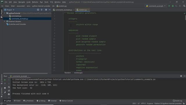 Comments And Docstrings смотреть онлайн