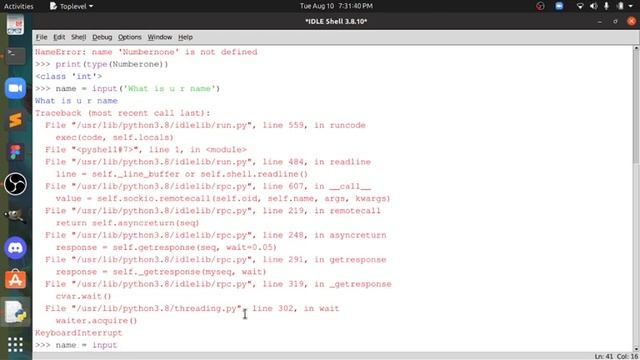 పైథాన్ tutorials for beginners in Telugu| Variables and Input data from user Itula345 смотреть онлайн
