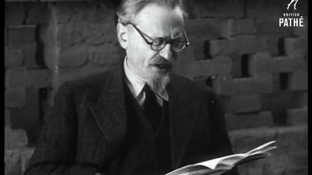 Trotsky In Mexico Talks On Moscow Trials (1938) смотреть онлайн