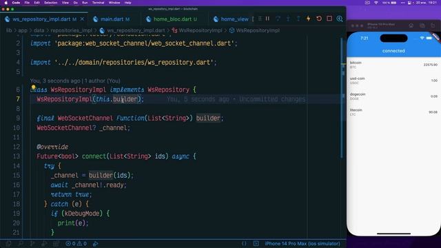 Programación funcional en dart y flutter - 17 websockets - parte 3 смотреть онлайн