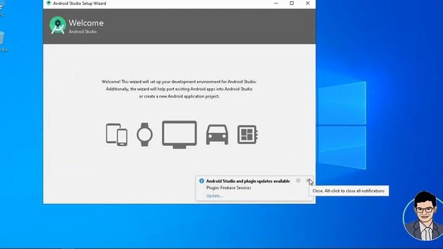 How to Install android Studio with Flutter on Windows 10 смотреть онлайн