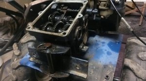 Ремонт чугунного редуктора на мотоблоке hyundai 1100