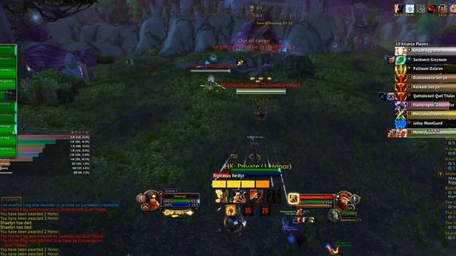 Twink pvp warsong gultch ( 59 ret pally) " close your eyes if your alliance" смотреть онлайн