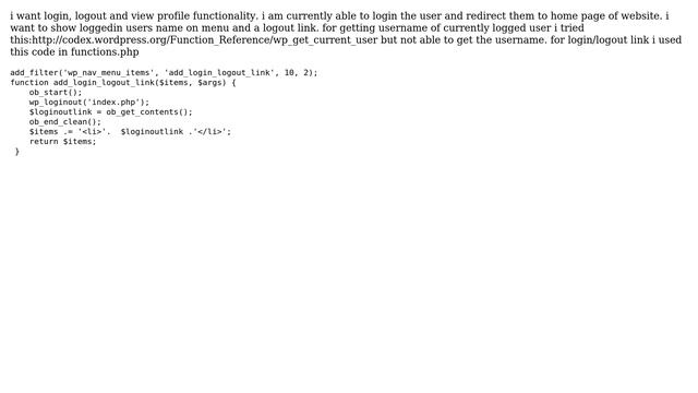 Wordpress: user login and its profile смотреть онлайн