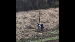 Установка Трубостойки  Через Дорогу 6 Метров