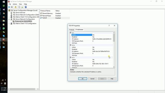 sql server 2016 setup connection with port смотреть онлайн