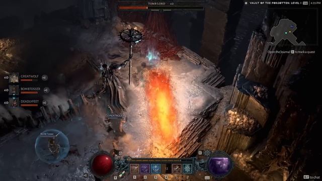 Diablo 4 Rogue Gameplay - Tomb Lord Boss Fight | New ARPG 2023 смотреть онлайн