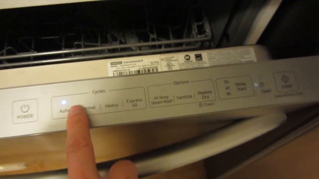 Samsung Dishwasher Control Panel Locked | Disable Enable Safety Lock Out Overview | DW80R2031US смотреть онлайн